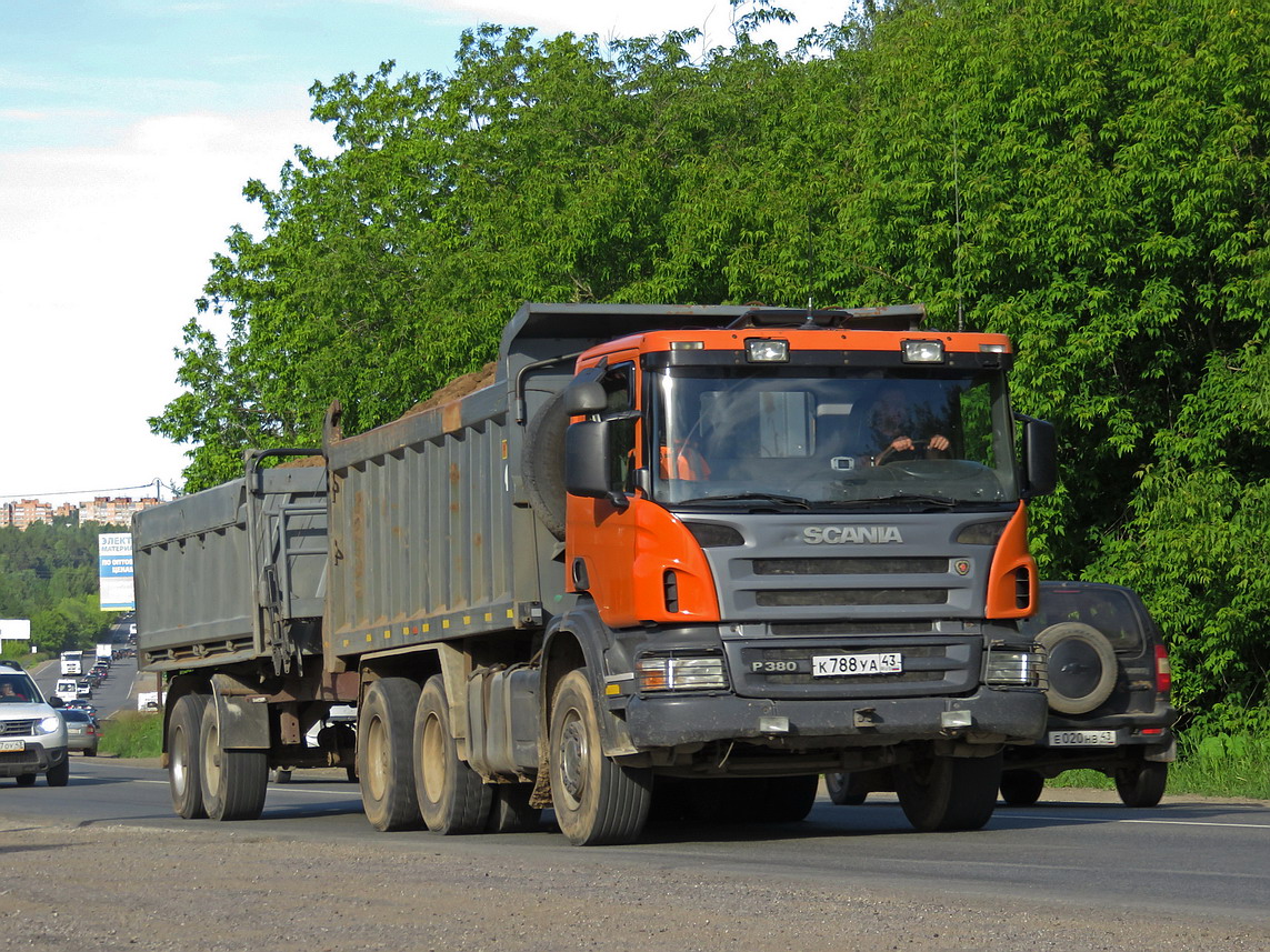 Кировская область, № К 788 УА 43 — Scania ('2004) P380