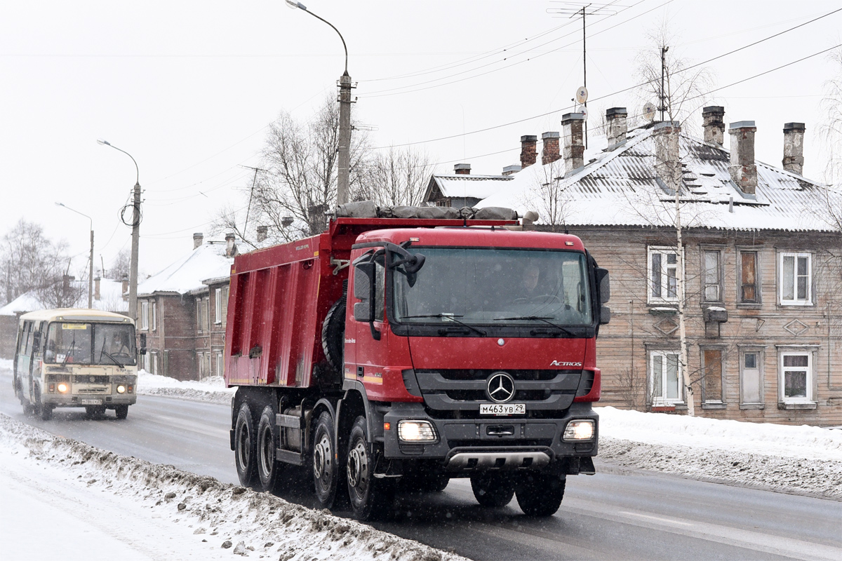 Архангельская область, № М 463 УВ 29 — Mercedes-Benz Actros '09 4141 [Z9M]