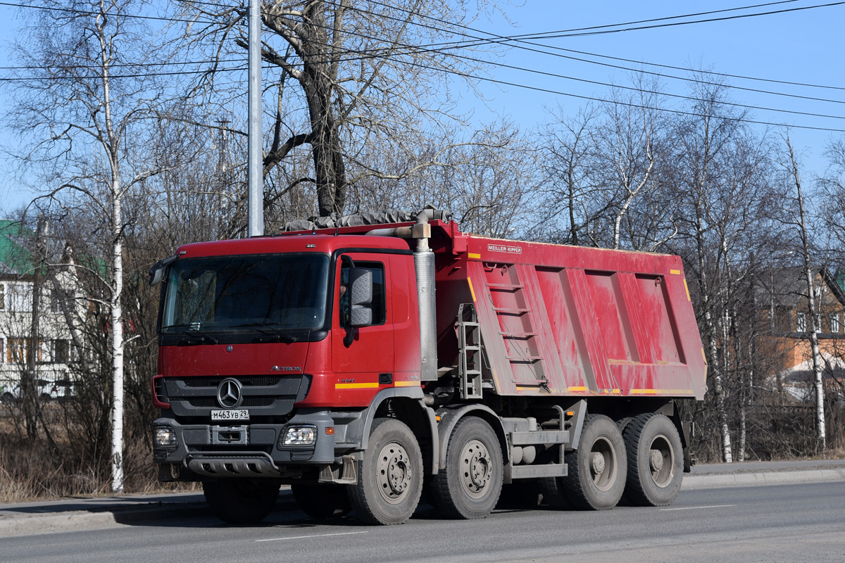 Архангельская область, № М 463 УВ 29 — Mercedes-Benz Actros '09 4141 [Z9M]