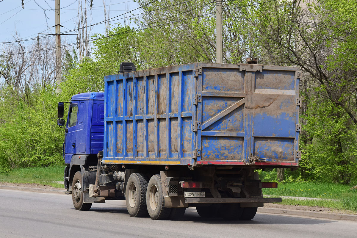 Волгоградская область, № Е 329 ВР 134 — МАЗ-6312B5