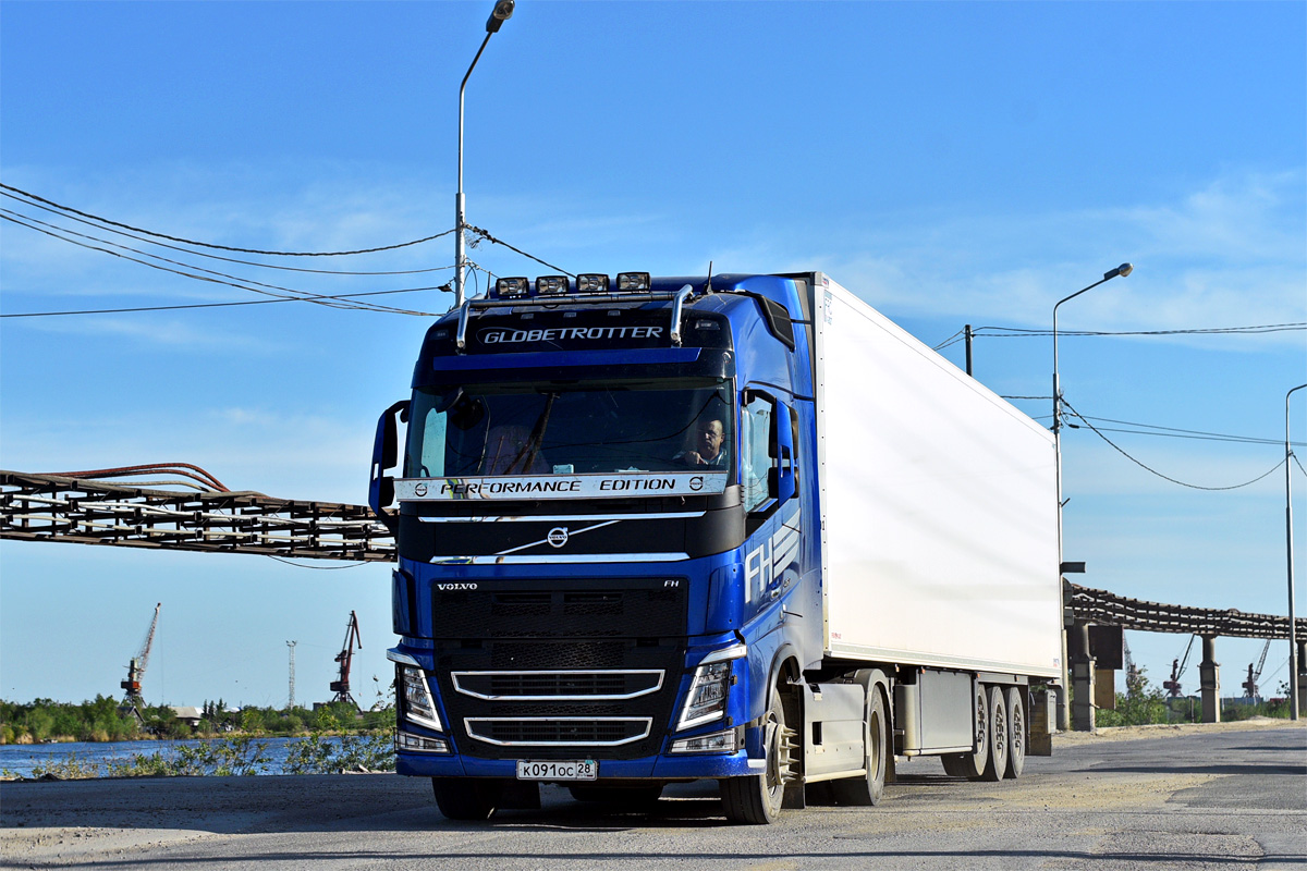 Амурская область, № К 091 ОС 28 — Volvo ('2012) FH.460; Volvo ('2012) FH "Unlimited Edition" (Саха (Якутия))