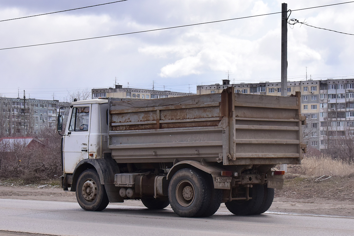 Волгоградская область, № К 104 НВ 134 — МАЗ-555102