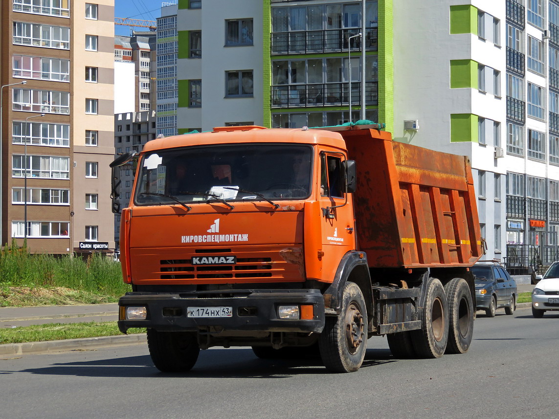 Кировская область, № К 174 НХ 43 — КамАЗ-65115-D3