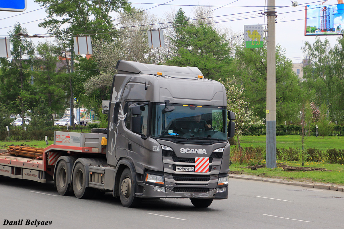 Челябинская область, № М 418 УМ 174 — Scania ('2016) G440