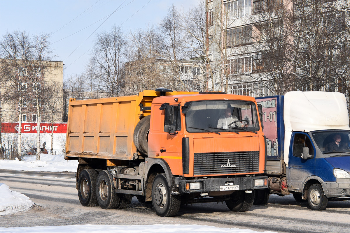 Архангельская область, № М 514 ТС 29 — МАЗ-5516X5