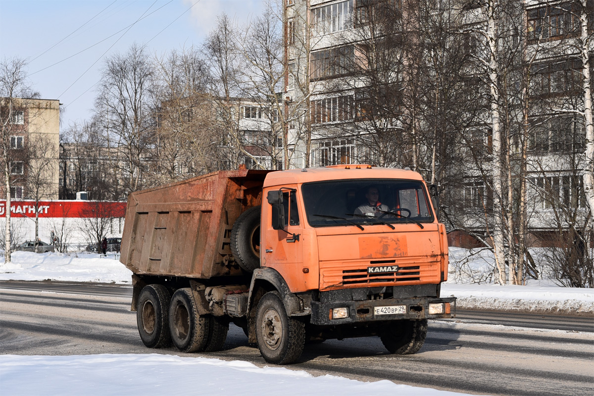 Архангельская область, № Е 420 ВР 29 — КамАЗ-65115 [651150]