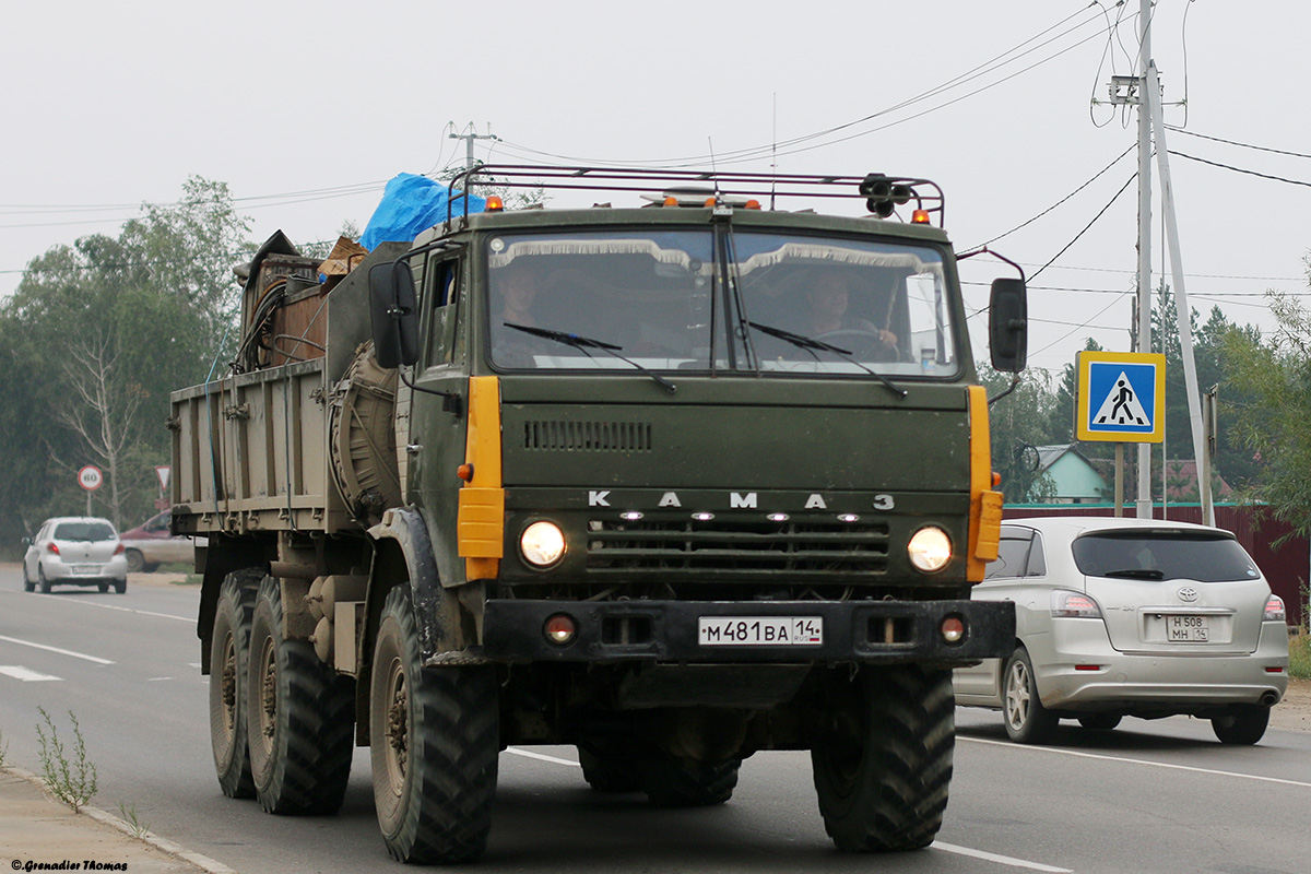 Саха (Якутия), № М 481 ВА 14 — КамАЗ-43101