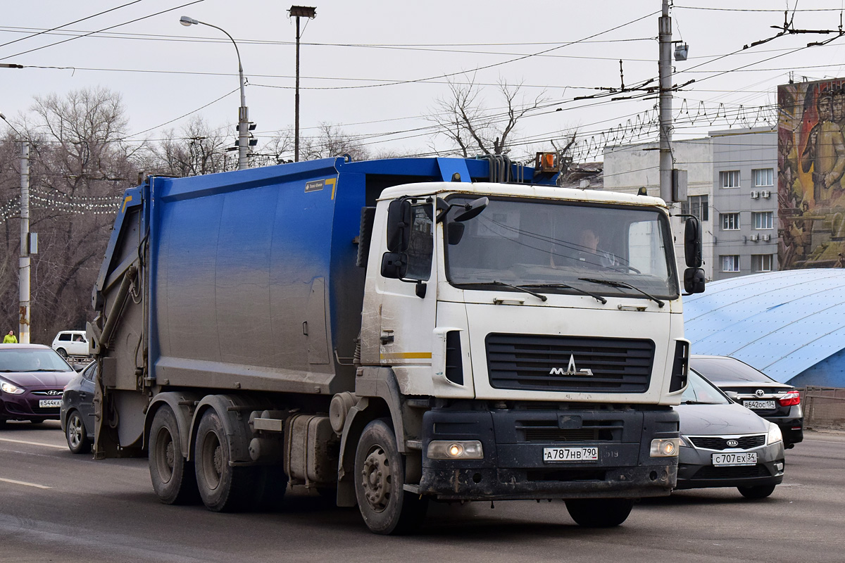 Волгоградская область, № А 787 НВ 790 — МАЗ-6312B5