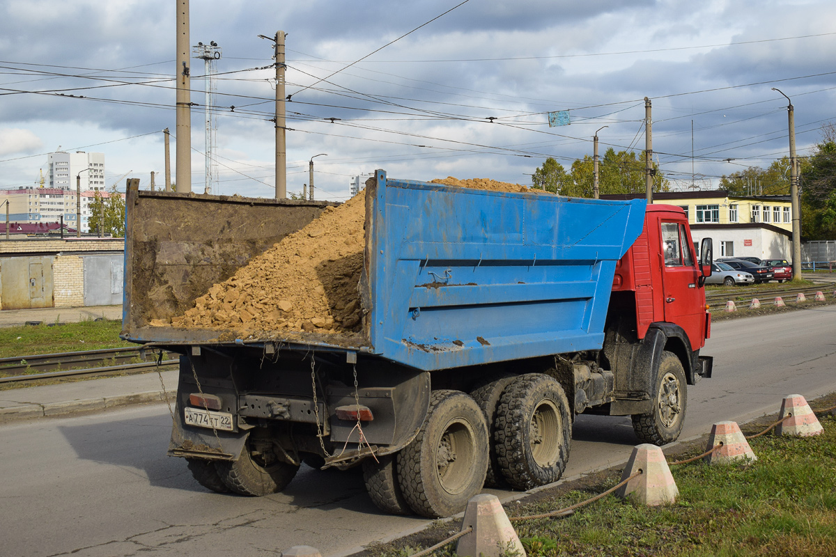 Алтайский край, № А 774 ТТ 22 — КамАЗ-5410