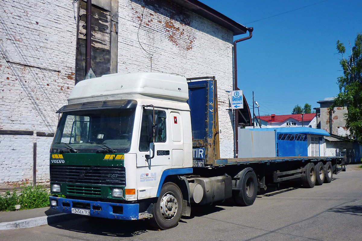 Ростовская область, № Т 345 ЕА 161 — Volvo FL10