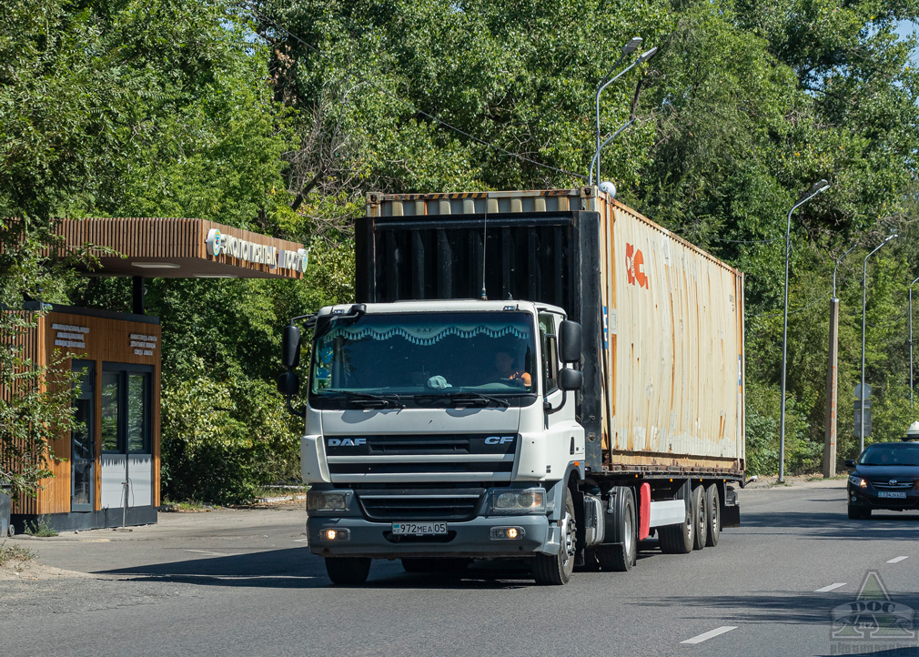 Алматинская область, № 972 MEA 05 — DAF CF85 FT