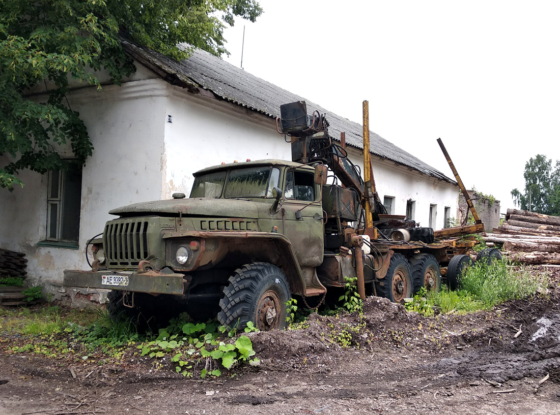 Витебская область, № АЕ 8382-2 — Урал-4320 (общая модель)