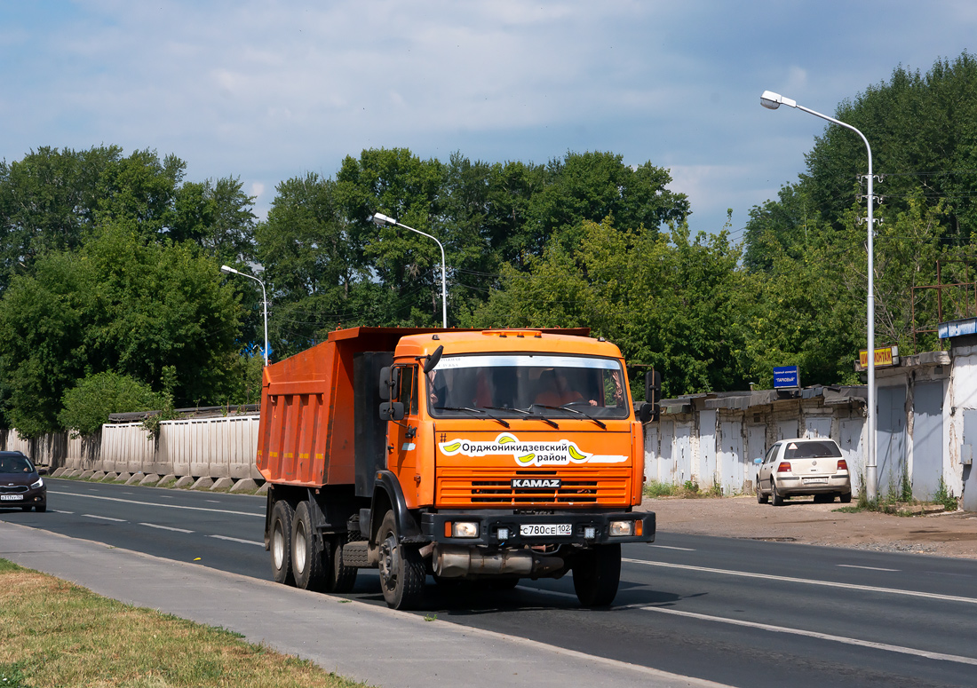 Башкортостан, № С 780 СЕ 102 — КамАЗ-65115-30