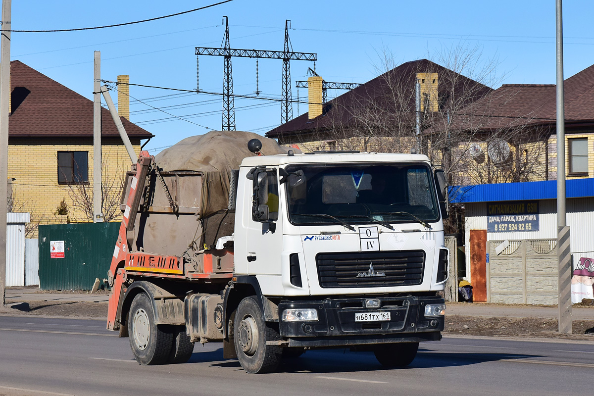 Волгоградская область, № Н 681 ТХ 161 — МАЗ-555025