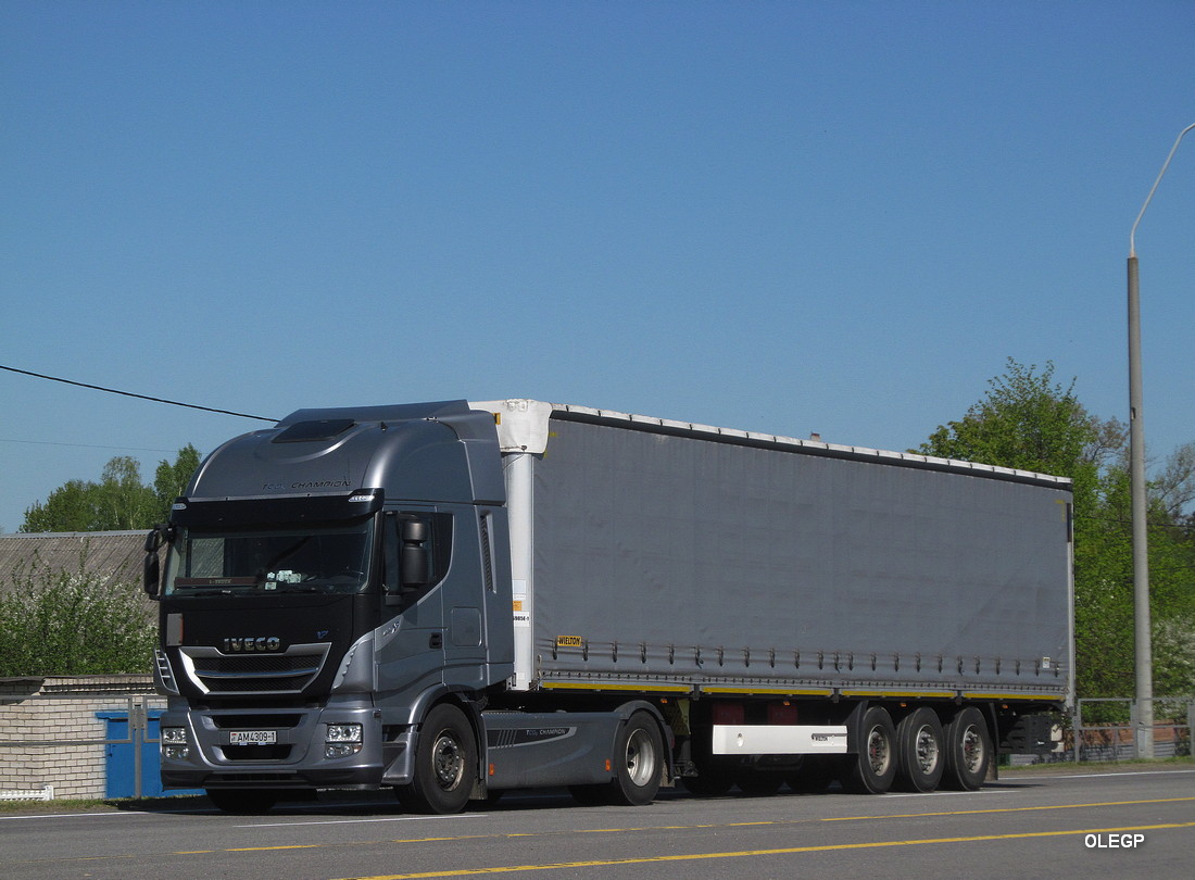 Брестская область, № АМ 4309-1 — IVECO Stralis ('2012)