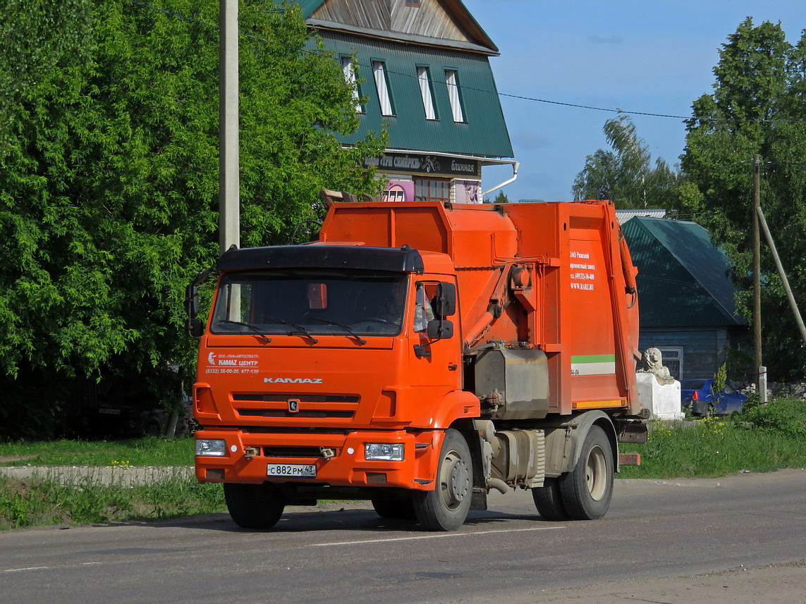 Кировская область, № С 882 РМ 43 — КамАЗ-43255-G5