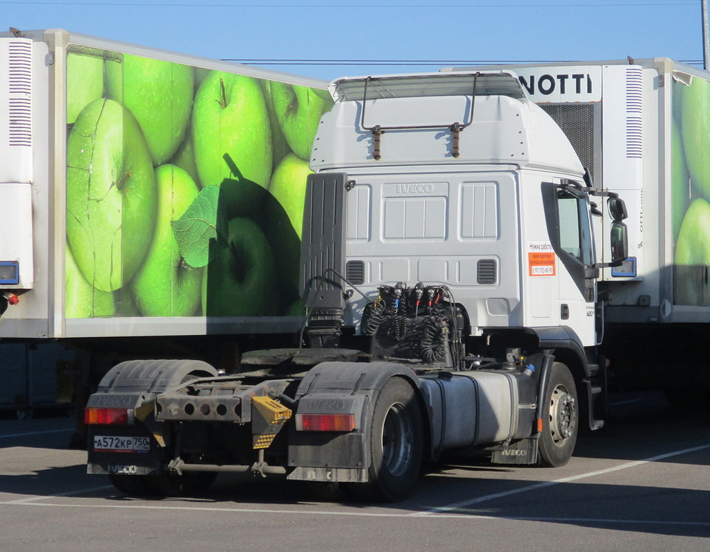 Московская область, № А 572 КР 750 — IVECO Stralis ('2012)