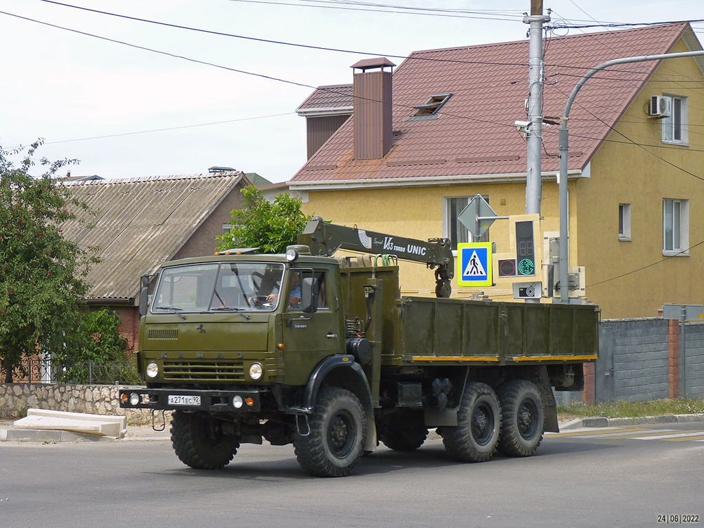 Севастополь, № А 271 ЕС 92 — КамАЗ-43105