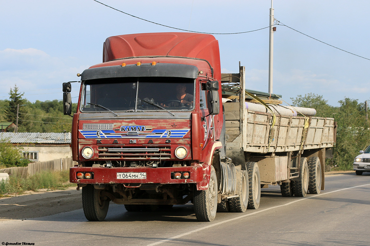 Саха (Якутия), № Т 064 МН 14 — КамАЗ-5410