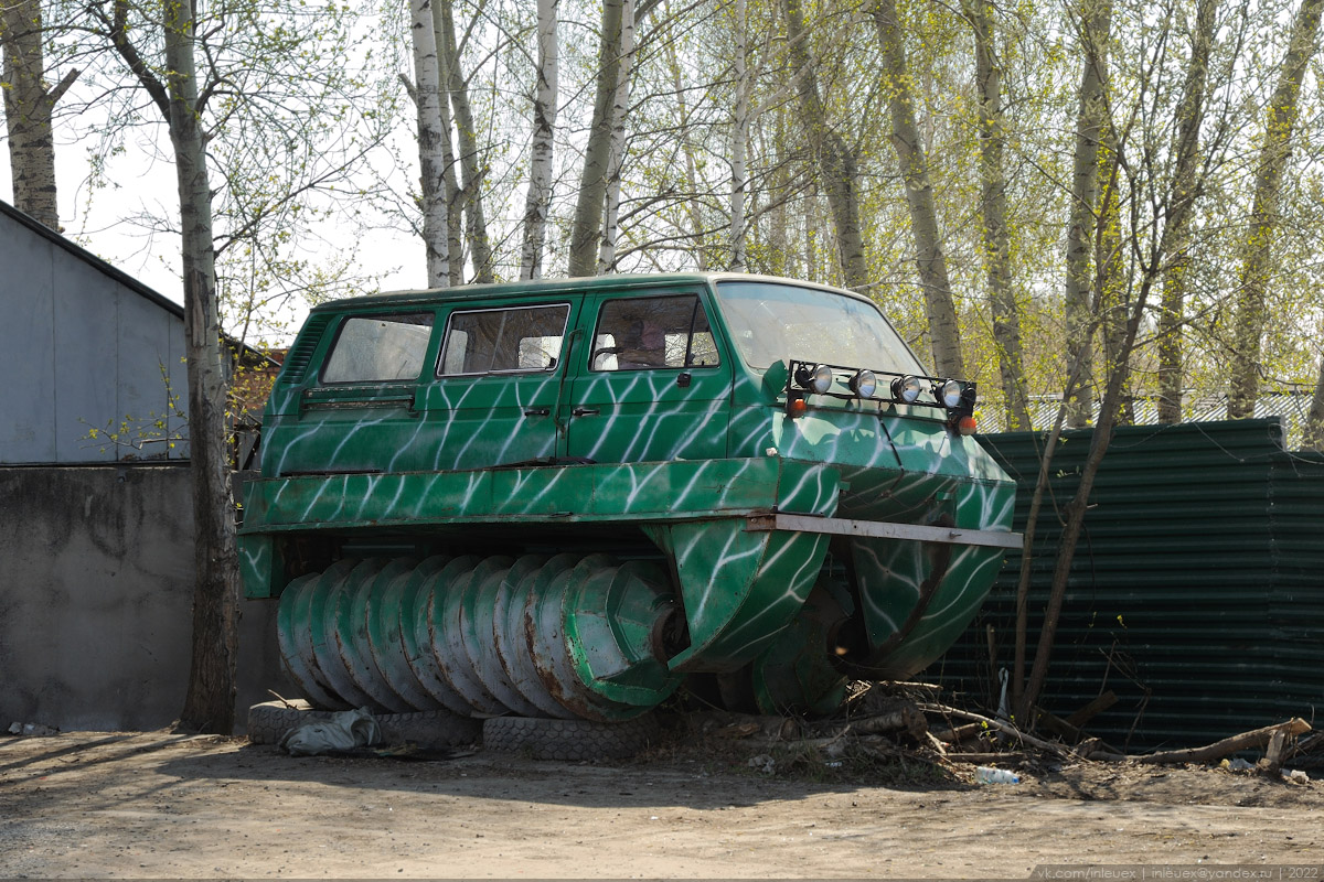 Новосибирская область, № (54) Б/Н СТ 0041 — ТС индивидуального изготовления; Новосибирская область — Спецтехника с нечитаемыми (неизвестными) номерами