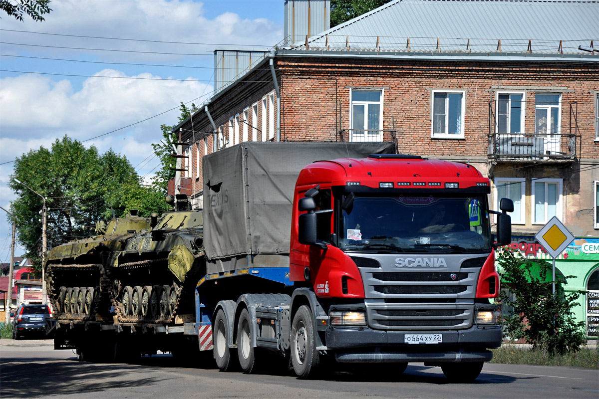 Алтайский край, № О 664 ХУ 22 — Scania ('2011) P440