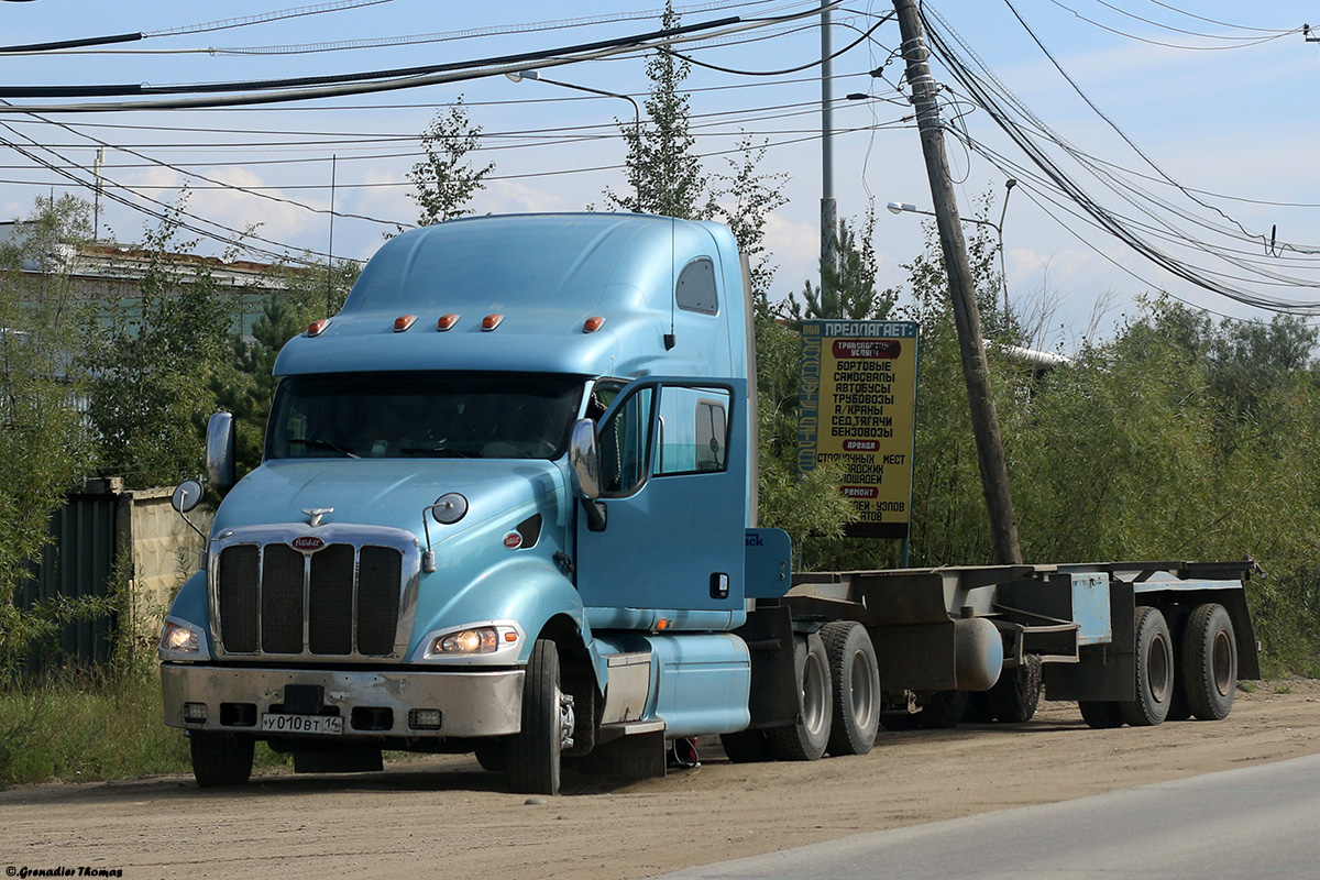 Саха (Якутия), № У 010 ВТ 14 — Peterbilt 387