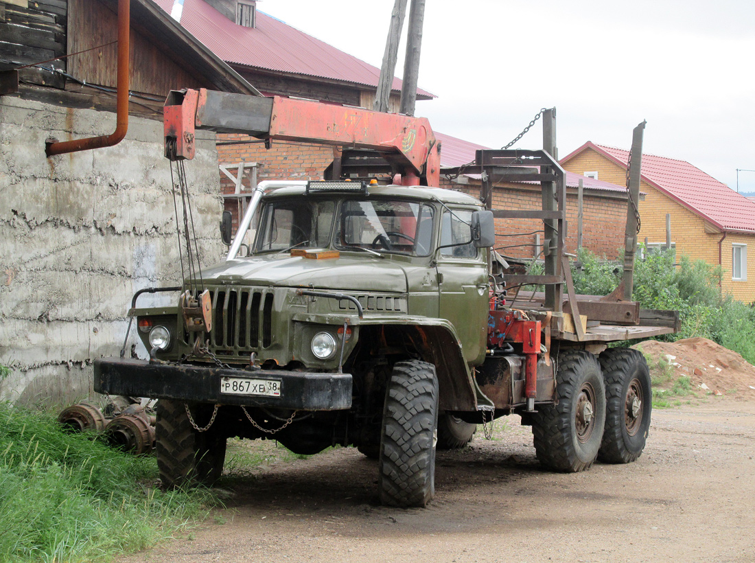 Бурятия, № Р 867 ХЕ 38 — Урал-4320 / 5557 (общая модель)