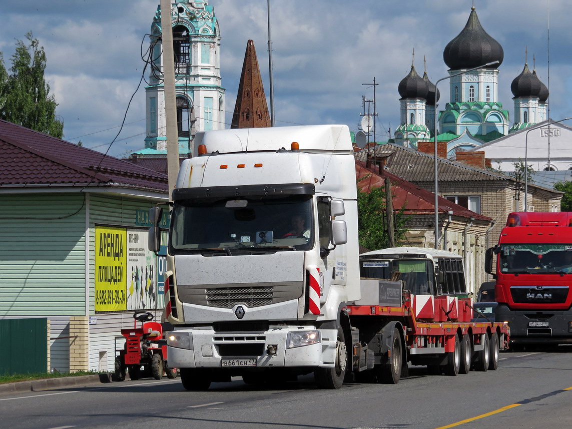 Ленинградская область, № В 661 СН 47 — Renault Premium ('2006) [X9P]