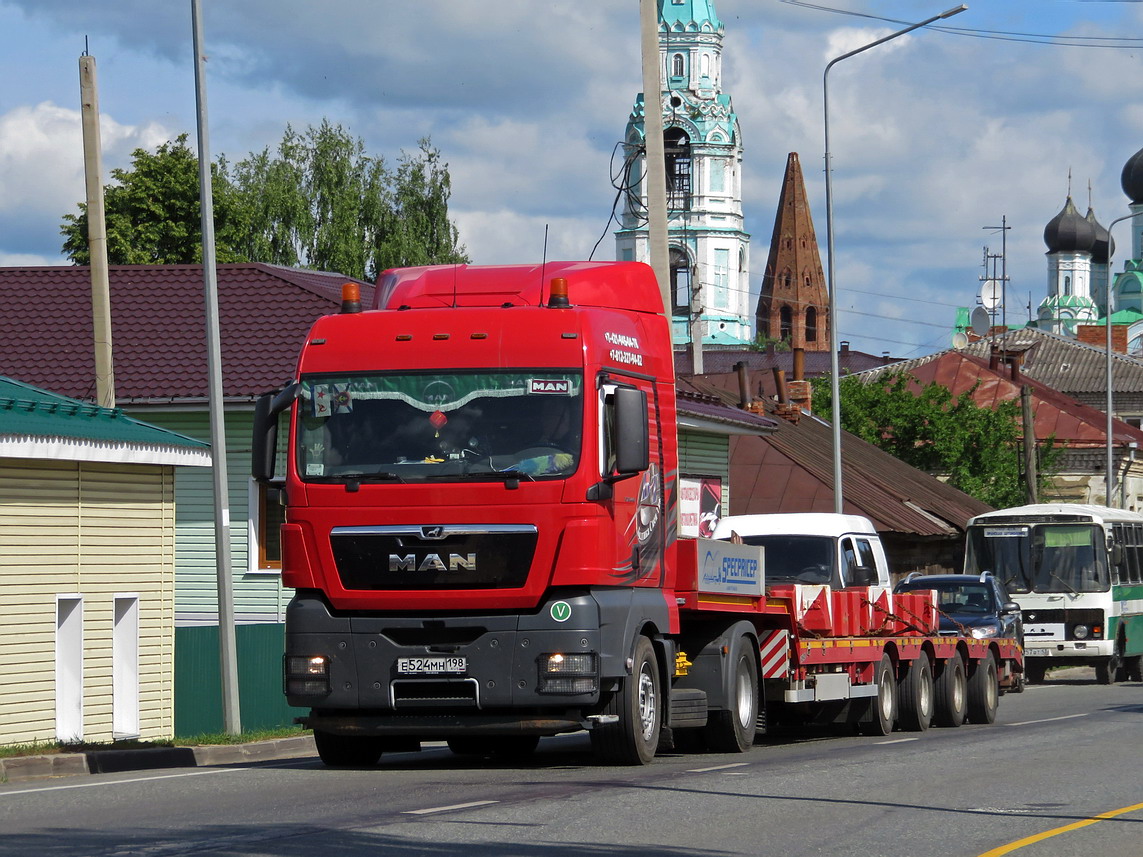 Санкт-Петербург, № Е 524 МН 198 — MAN TGX ('2007) 18.440