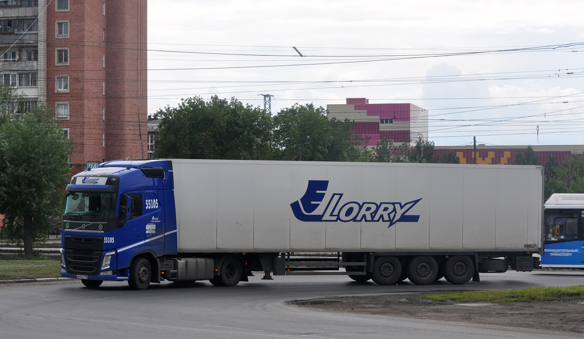 Свердловская область, № 55105 — Volvo ('2012) FH.420 [X9P]