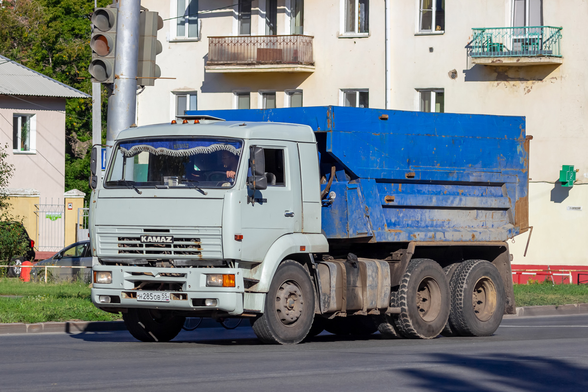 Омская область, № Н 285 ОВ 55 — КамАЗ-65116 [651160]