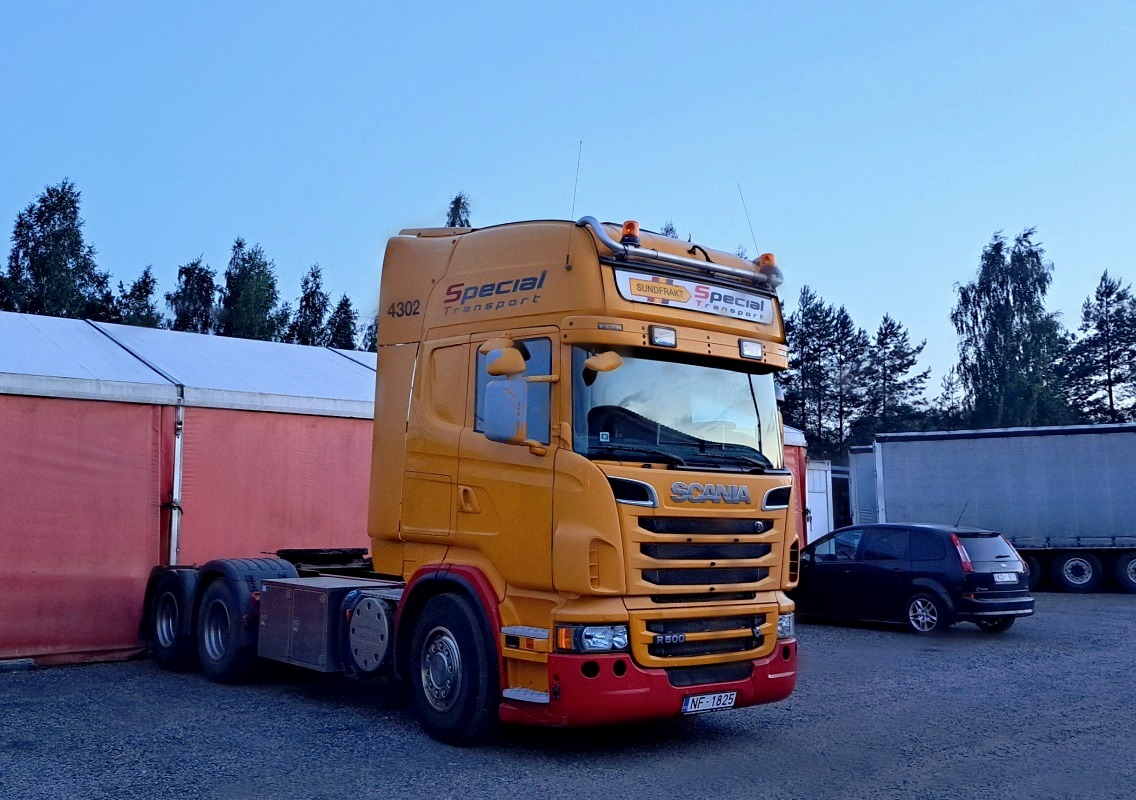 Латвия, № NF-1825 — Scania ('2009) R500