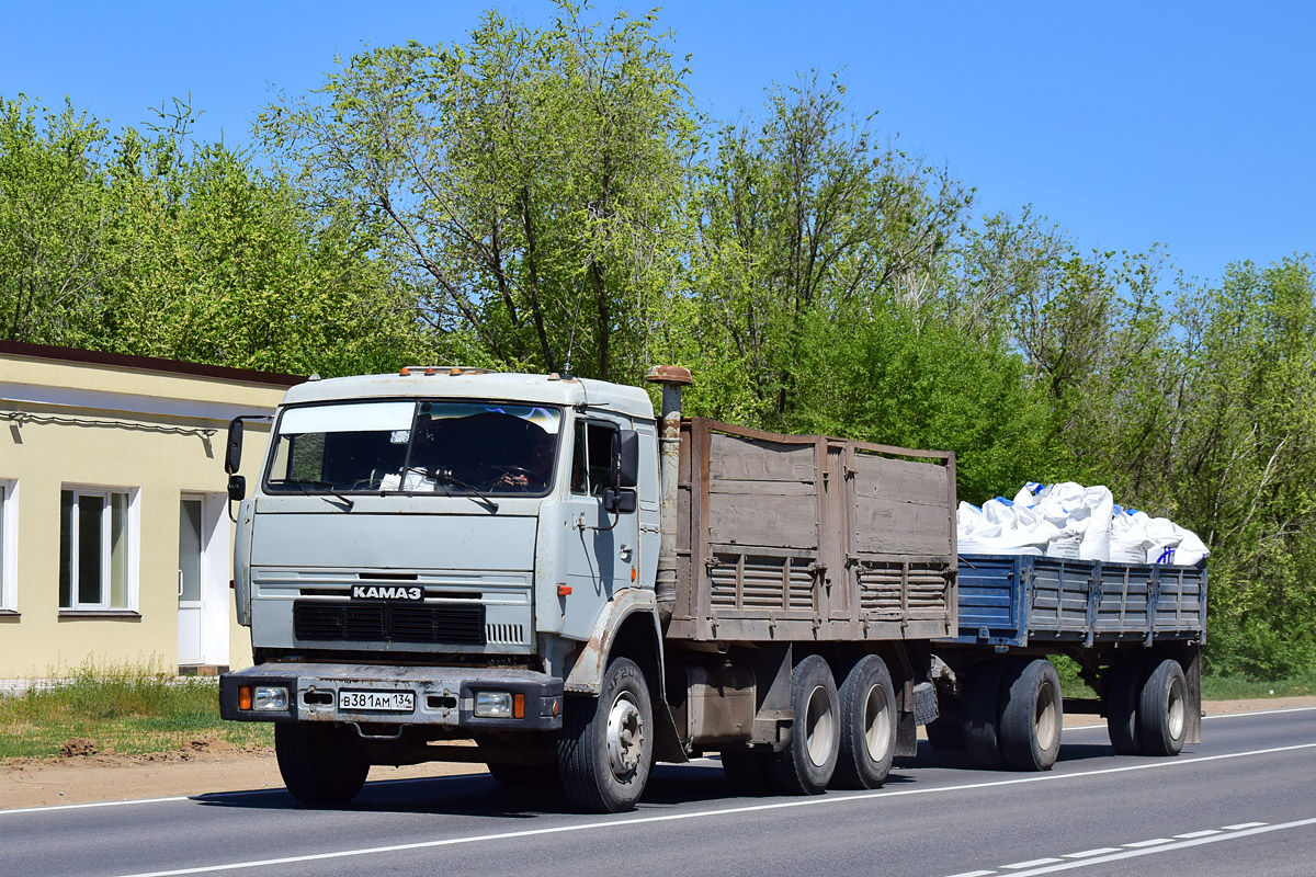 Волгоградская область, № В 381 АМ 134 — КамАЗ-5320