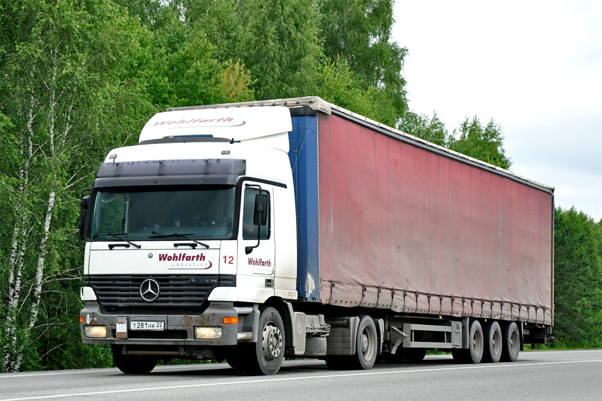 Алтайский край, № Т 281 НК 22 — Mercedes-Benz Actros ('1997) 1840