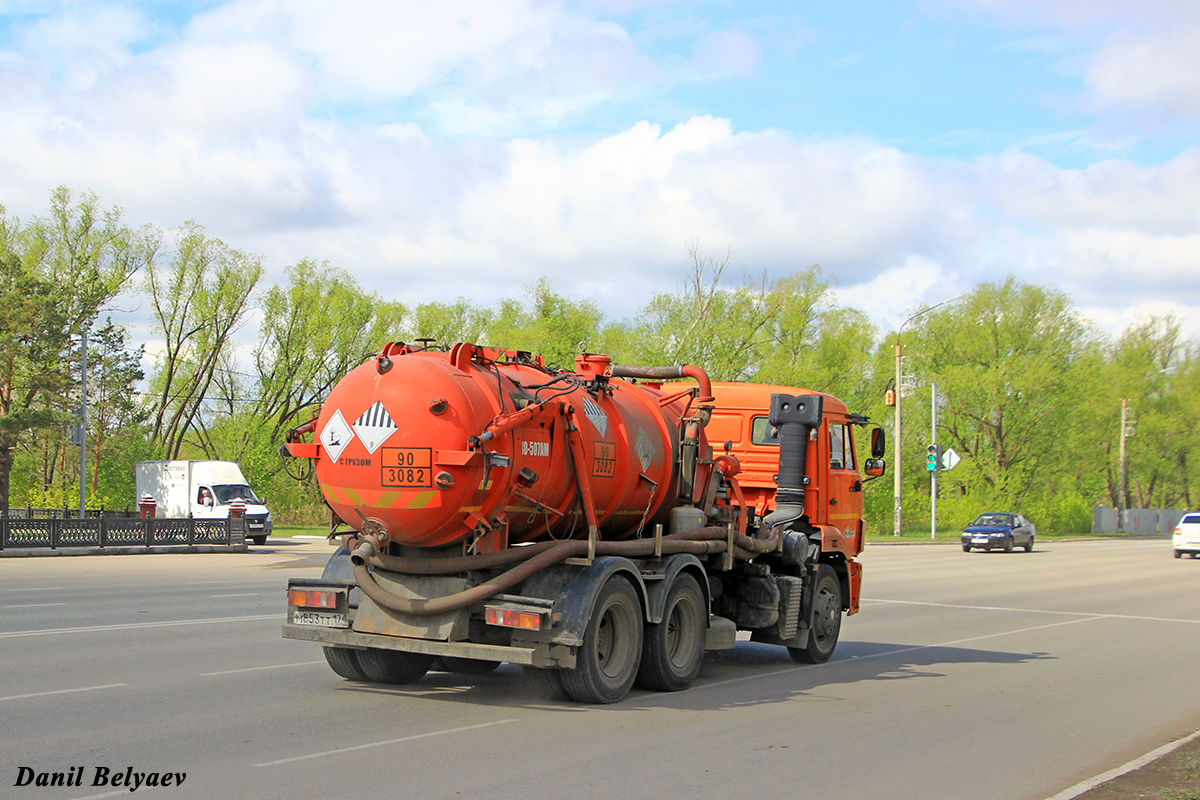 Челябинская область, № М 853 ТТ 174 — КамАЗ-65115-A4