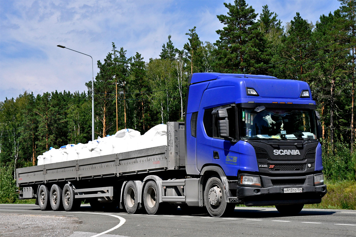 Новосибирская область, № Н 913 ТО 154 — Scania ('2016) P440