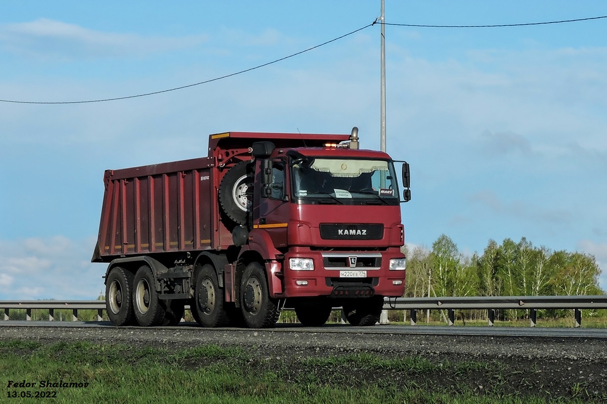 Челябинская область, № Н 220 ЕЕ 774 — КамАЗ-65801-T5