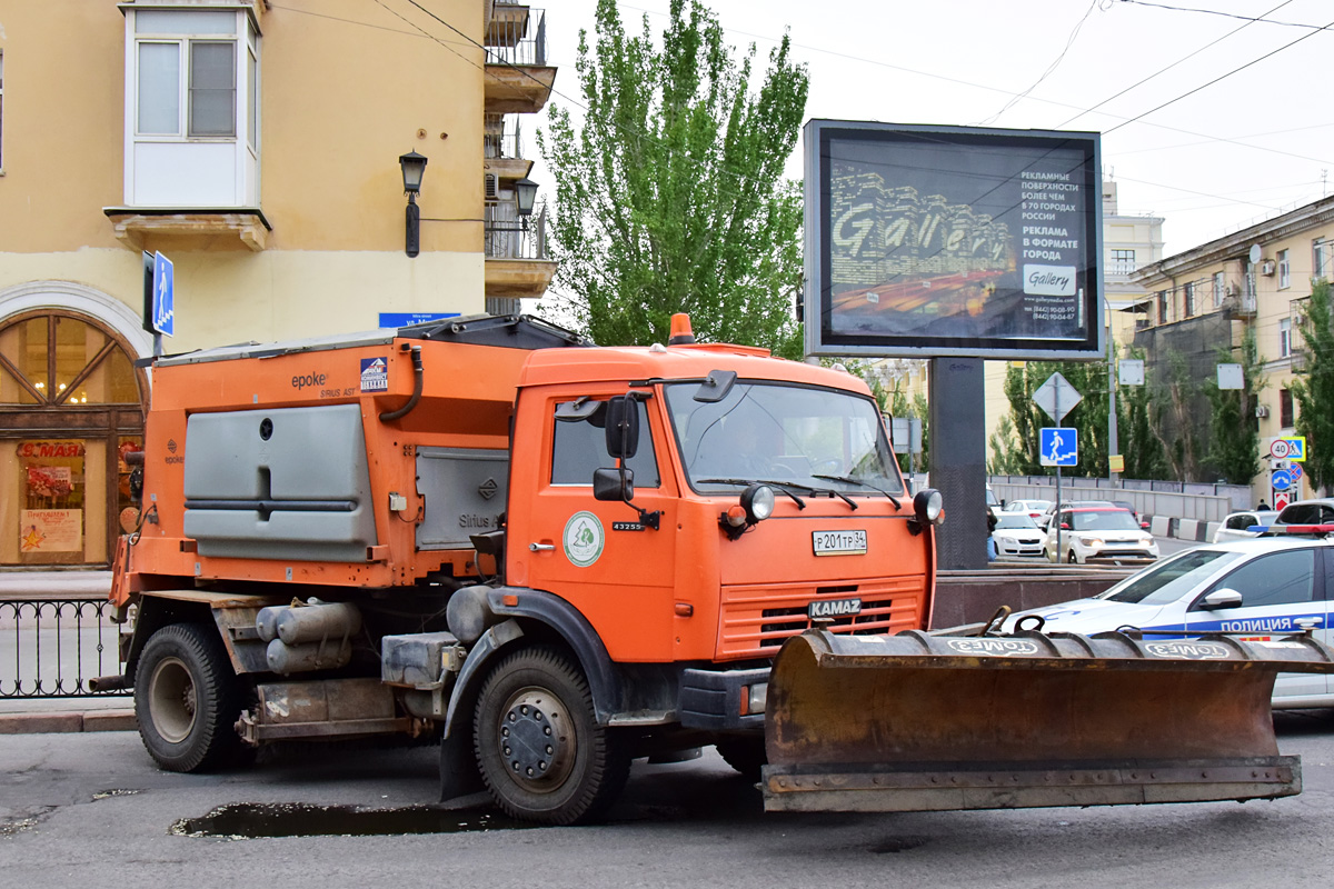 Волгоградская область, № Р 201 ТР 34 — КамАЗ-43255-H3