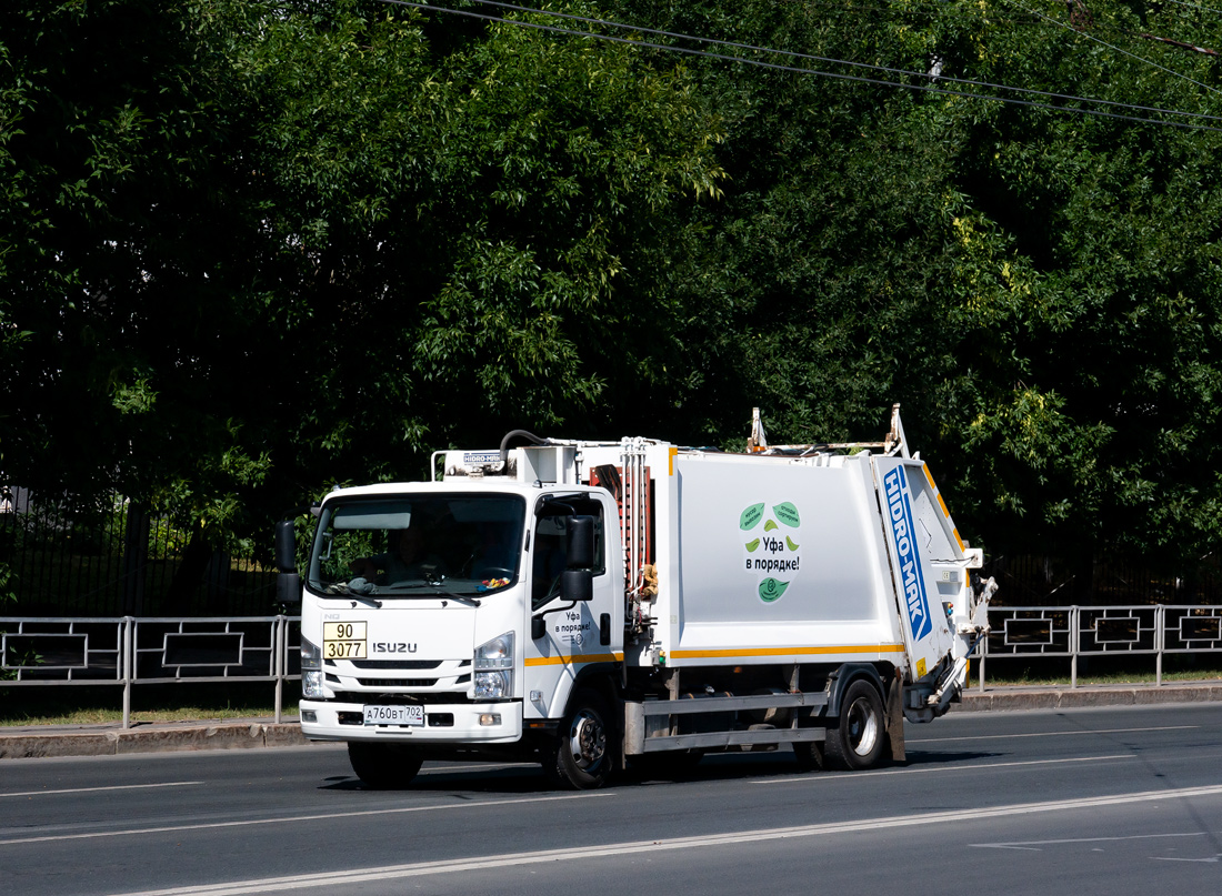 Башкортостан, № А 760 ВТ 702 — Isuzu NQR90 [Z7X]