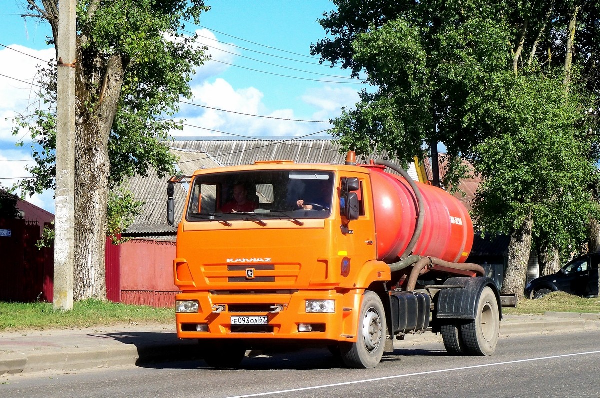 Смоленская область, № Е 093 ОА 67 — КамАЗ-43253-H3