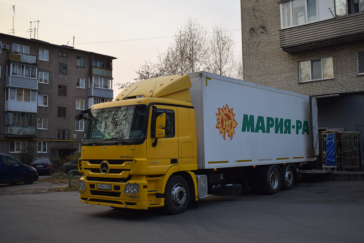 Алтайский край, № О 976 ТР 22 — Mercedes-Benz Actros ('2009) 2541