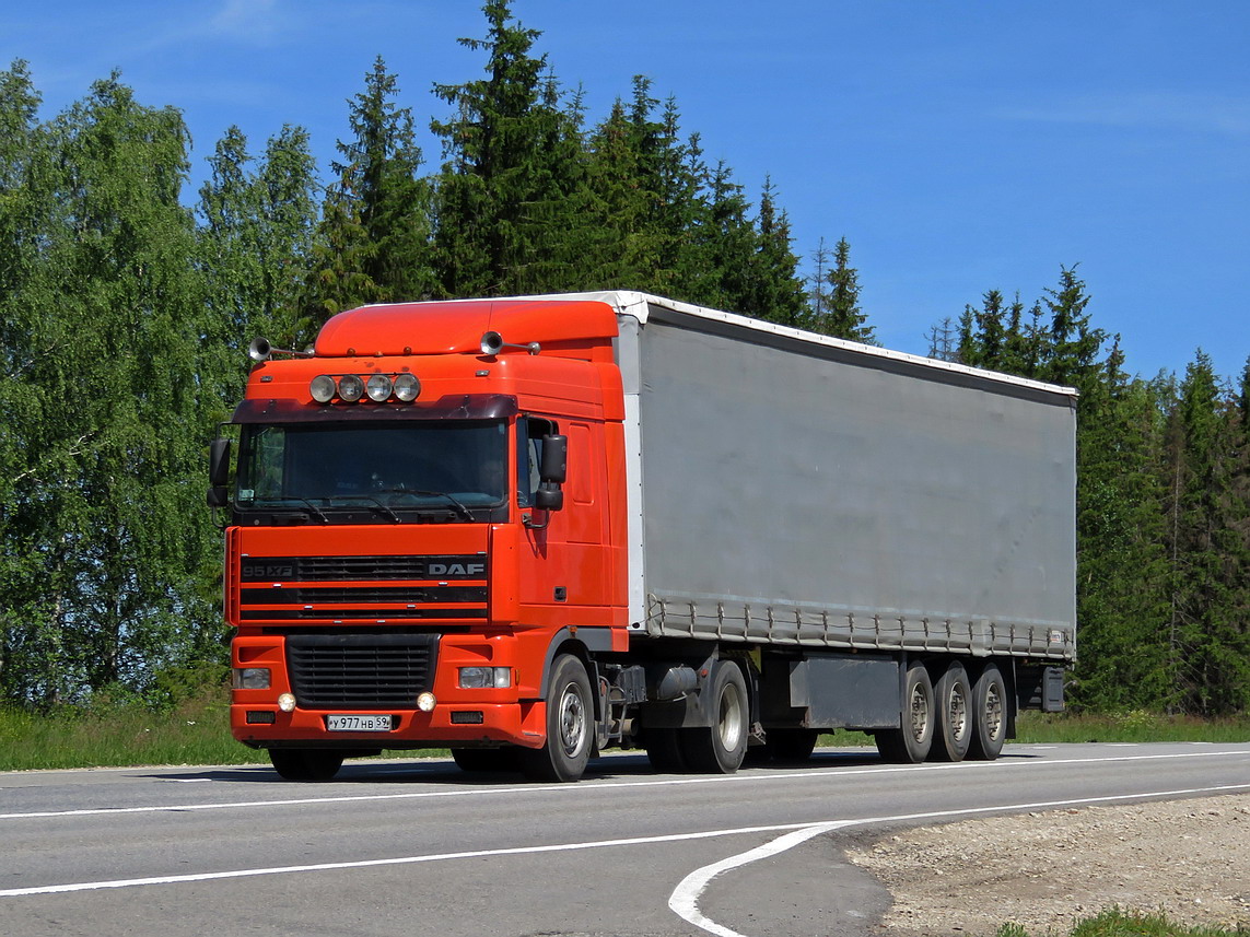 Пермский край, № У 977 НВ 59 — DAF 95XF FT