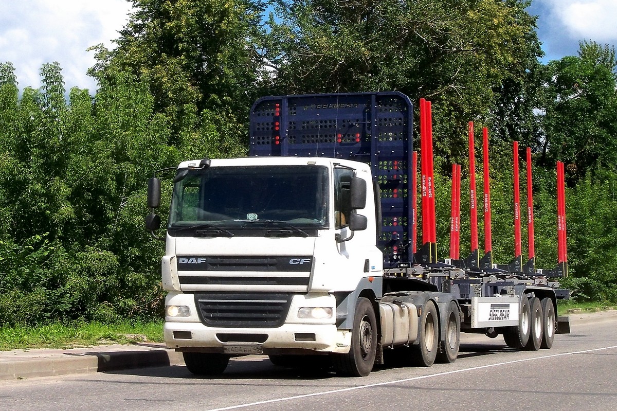 Курская область, № Н 404 ВН 46 — DAF CF85 FT