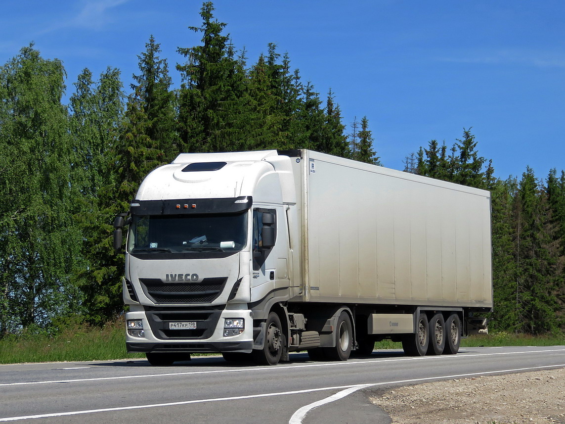 Санкт-Петербург, № Р 417 КР 198 — IVECO Stralis ('2012)