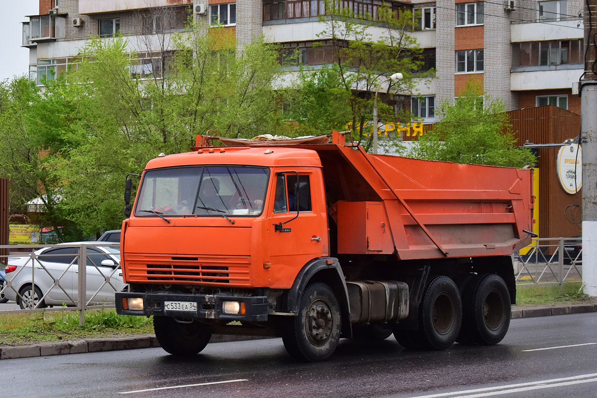 Волгоградская область, № С 533 ЕА 34 — КамАЗ-55111-13 [55111N]