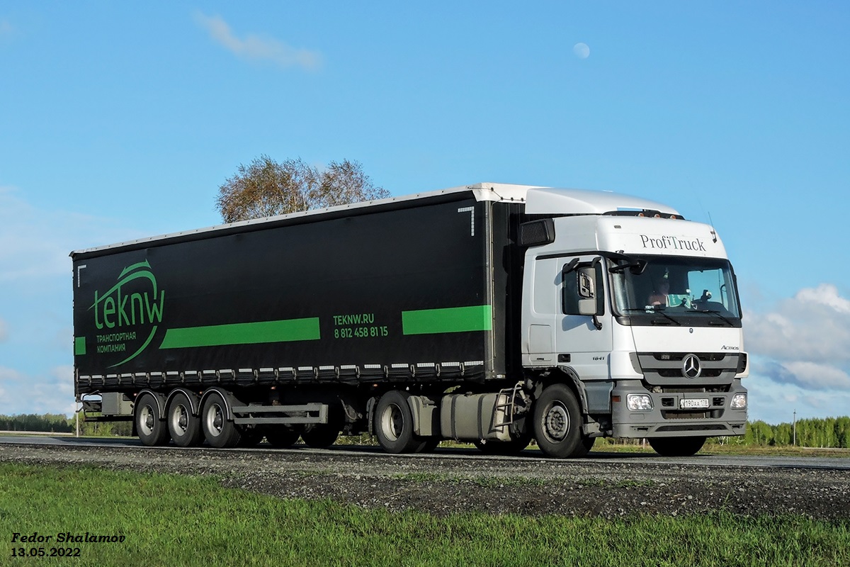 Санкт-Петербург, № Х 190 АА 178 — Mercedes-Benz Actros ('2009) 1841