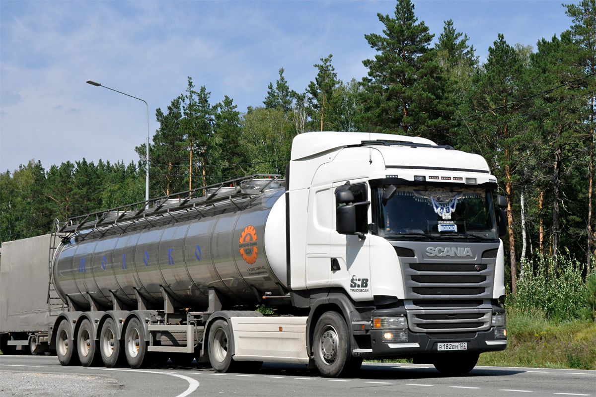 Алтайский край, № В 182 ВН 122 — Scania ('2013) R440