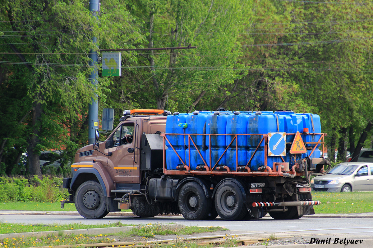 Челябинская область, № О 731 УС 174 — Урал NEXT 73945