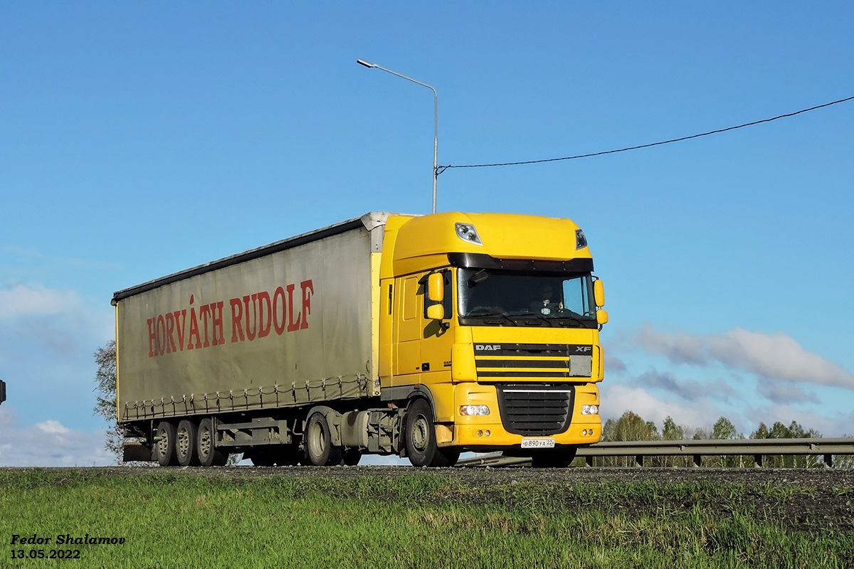 Алтайский край, № В 890 УА 22 — DAF XF105 FT