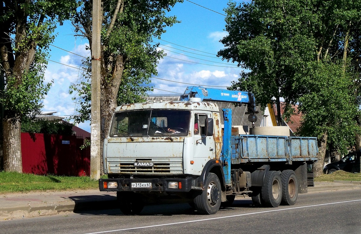 Смоленская область, № У 313 КХ 67 — КамАЗ-53215 [532150]